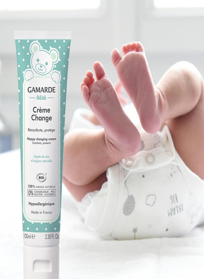 Gamarde Baby Change Cream - Diaper Rash Cream for Baby - Prevents Redness, Soothes Fragile Skin - Effective Moisture and Friction Protection - 3.52 oz - Image 2